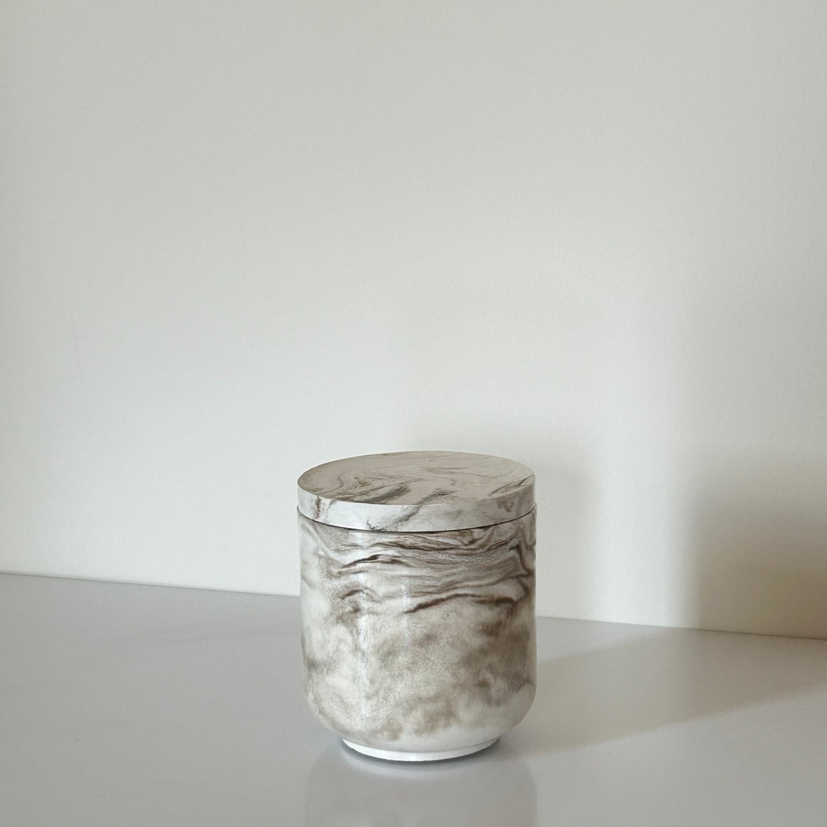 Medium Marbled - Candle