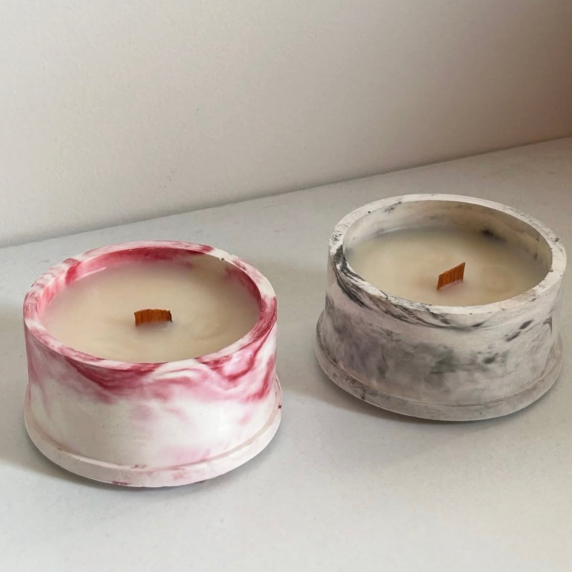 Small Marbled - Candle
